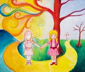 Los amigos imaginarios suelen servir como catalizadores de las emociones de los niños.